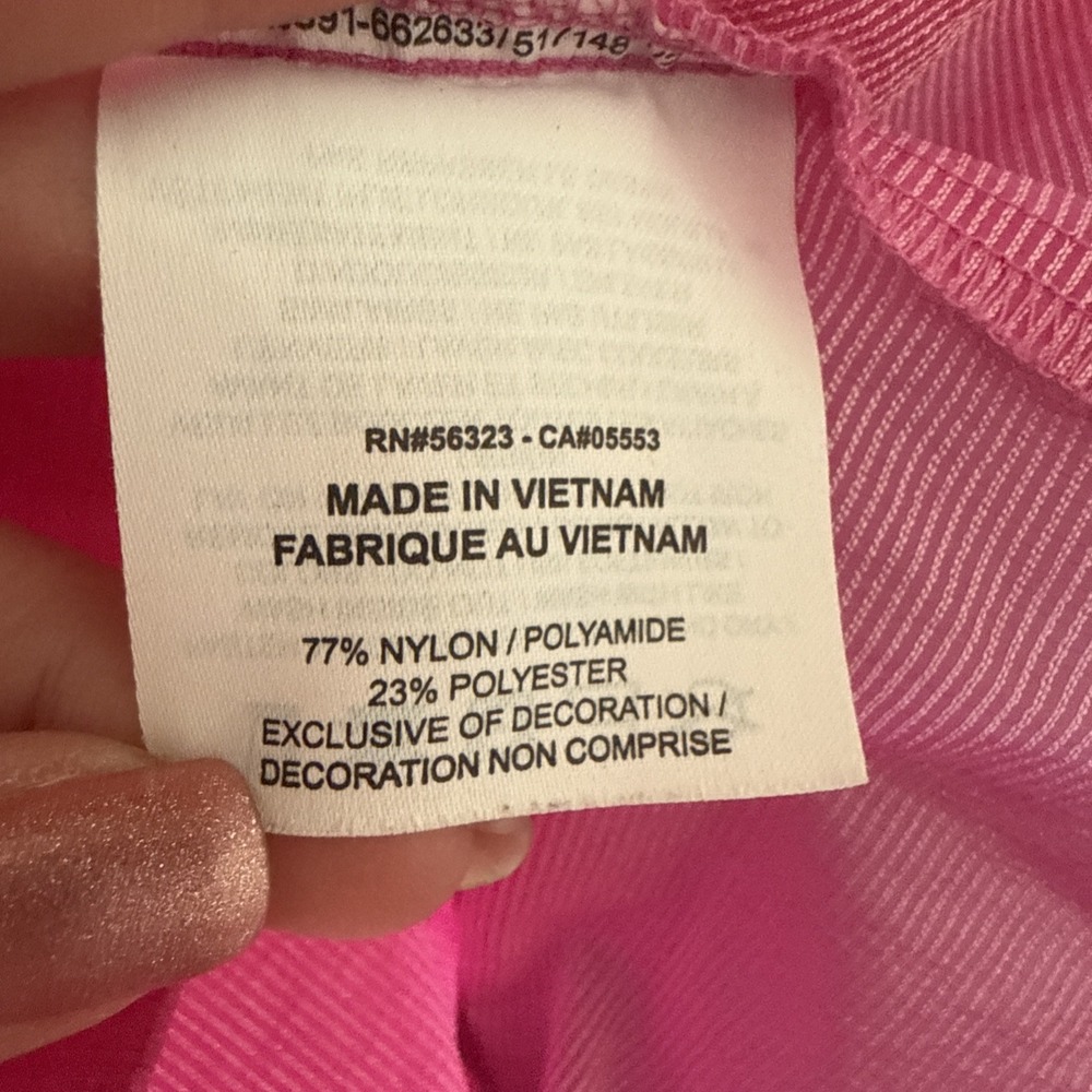 Nike Hot Pink Nylon Blend Hoodie Windrunner Jacket Women's S Running Athletic - Picture 9 of 13